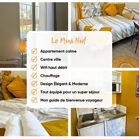 Mini Nid - Centre - Wifi - Equipe - Cosy Apartment Dax Exterior photo